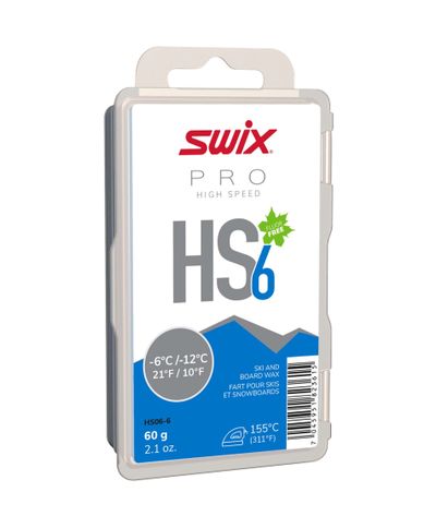 SWIX HS6 BLUE, -6°C/-12°C, 60G